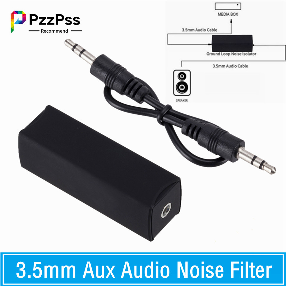 Audio Ground Loop Isolator 3.5Mm Rca - PzzPss linia głośnikowa 3.5Mm Aux filtr