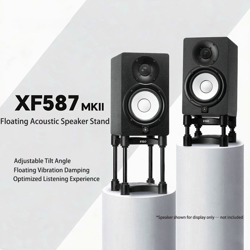 Studio Monitor Speaker Stands Desktop - 1 Para Podkładek Antywibracyjnych do Głośników