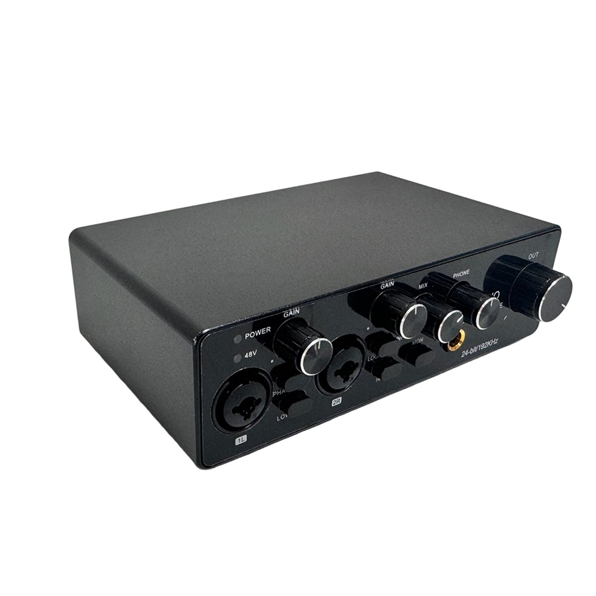 Studio Audio Interface With 48V Phantom - Profesjonalna karta dźwiękowa Digital Essentials, interfejs