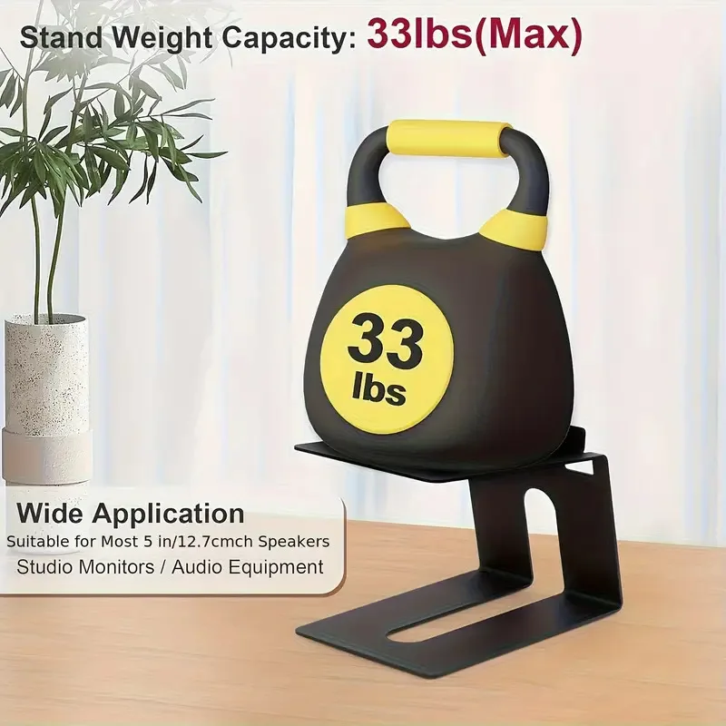 Studio Monitor Speaker Stands Desktop - Para Stojaków na Głośniki Biurkowe, Stojak