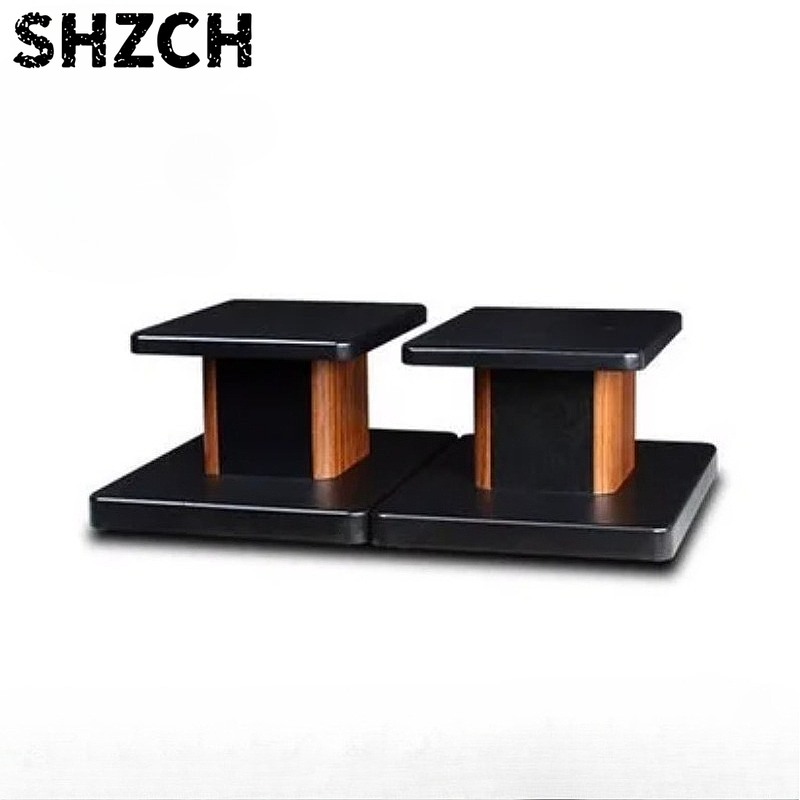Studio Monitor Speaker Stands Desktop - Stojak na głośniki z litego drewna,