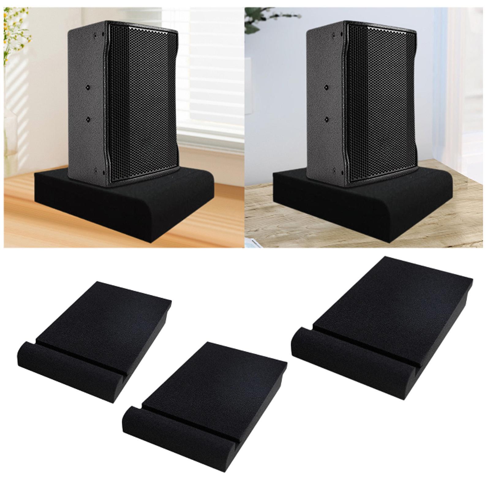 Studio Monitor Speaker Stands Desktop - Gęsta gąbka do izolacji akustycznej, podkładka