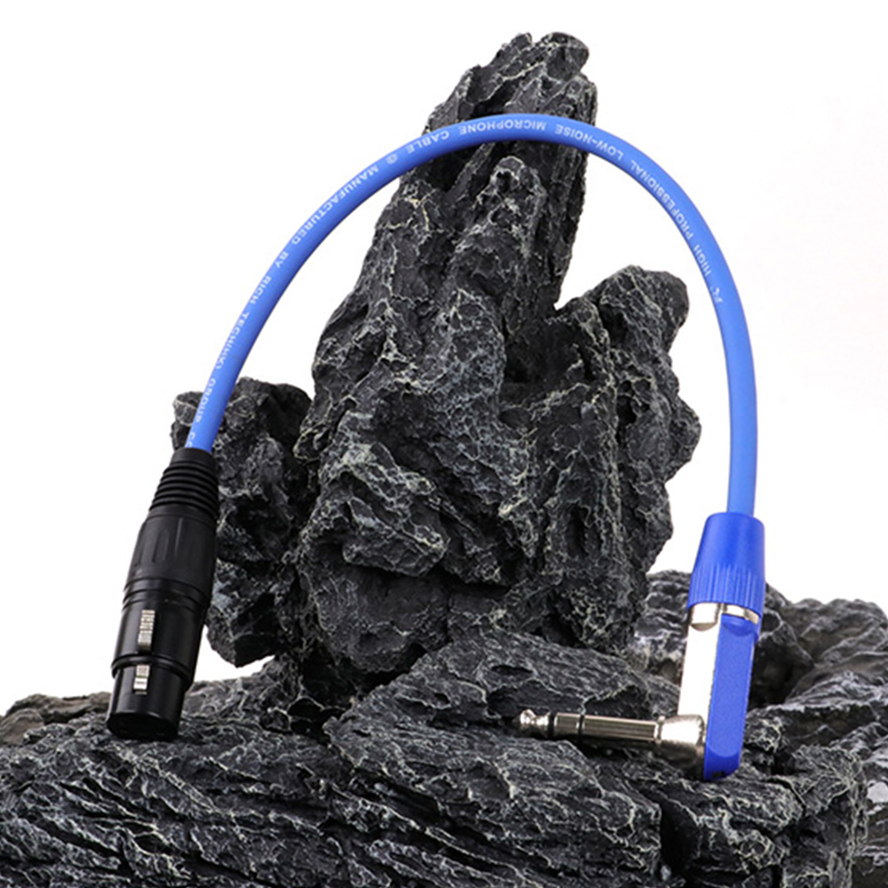 Kąt prosty 6,35 mm 1/4 cala TR – Xlr To 6.35Mm Balanced Audio Cable Patch recenzja i cena