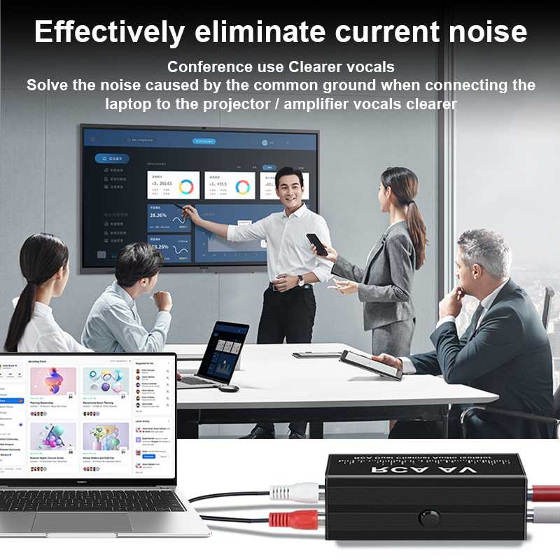 Przenośny izolator pętli masy  – Audio Ground Loop Isolator 3.5Mm Rca recenzja i cena
