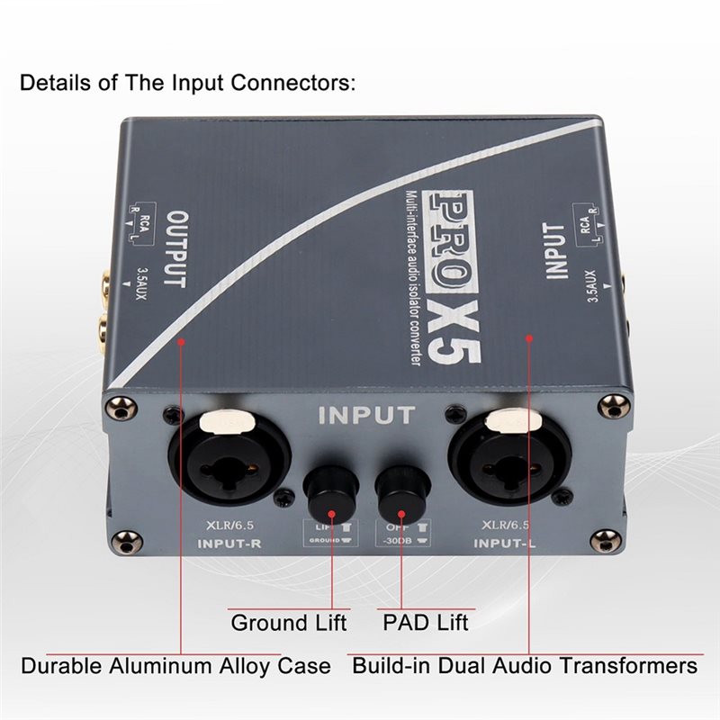 B76B – izolator pętli uziemiaj – Audio Ground Loop Isolator 3.5Mm Rca recenzja i cena