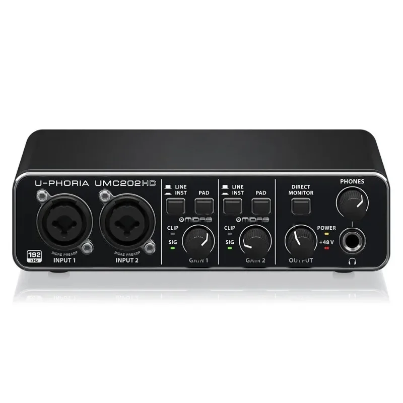 Karta dźwiękowa U-Phoria UMC20 – Studio Audio Interface With 48V Phantom recenzja i cena