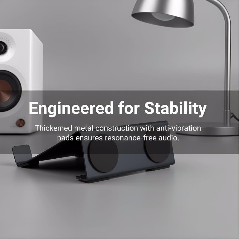 Wytrzymały metalowy stojak na  – Studio Monitor Speaker Stands Desktop recenzja i cena