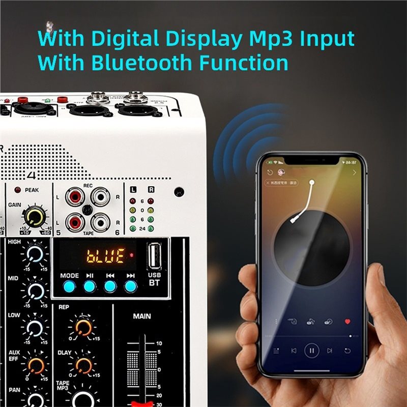 4-kanałowy mikser audio z Blue – Studio Audio Interface With 48V Phantom recenzja i cena