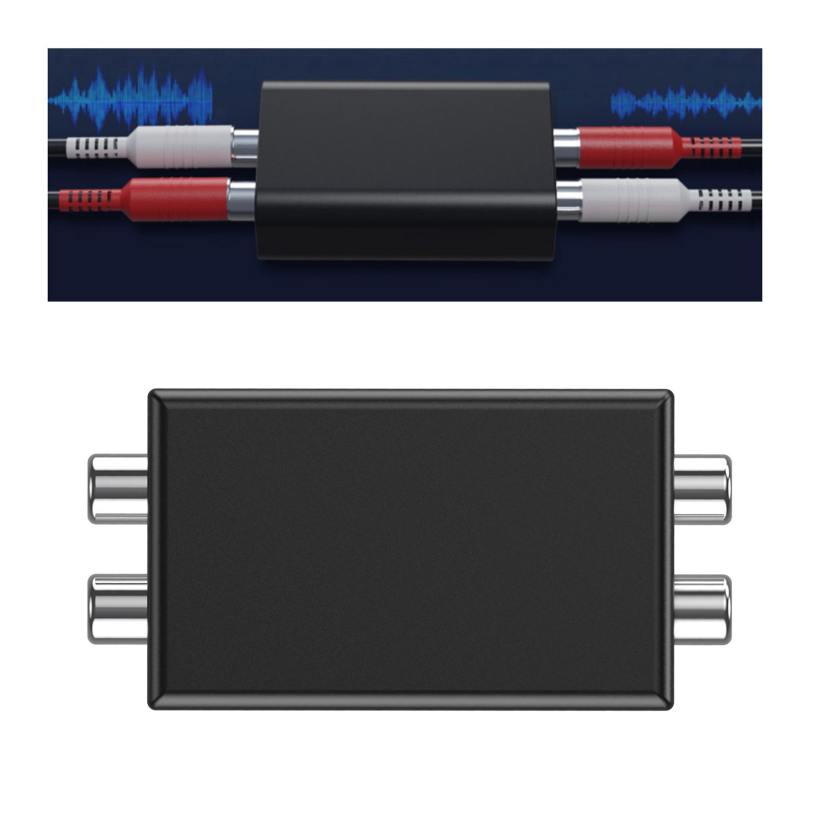 Izolator szumów 3,5 mm, filtr  – Audio Ground Loop Isolator 3.5Mm Rca recenzja i cena