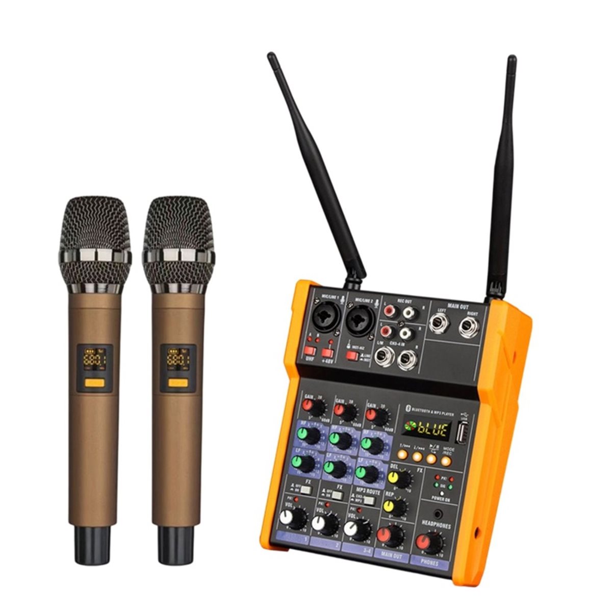 4-kanałowy mikser audio z zest – Audio Mixer 4 Channel Usb Bluetooth Pc recenzja i cena