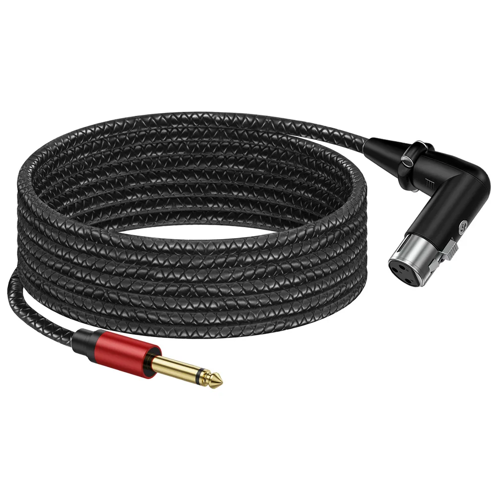 Kabel audio 6,35 mm TS Mono mę – Xlr To 6.35Mm Balanced Audio Cable Patch recenzja i cena