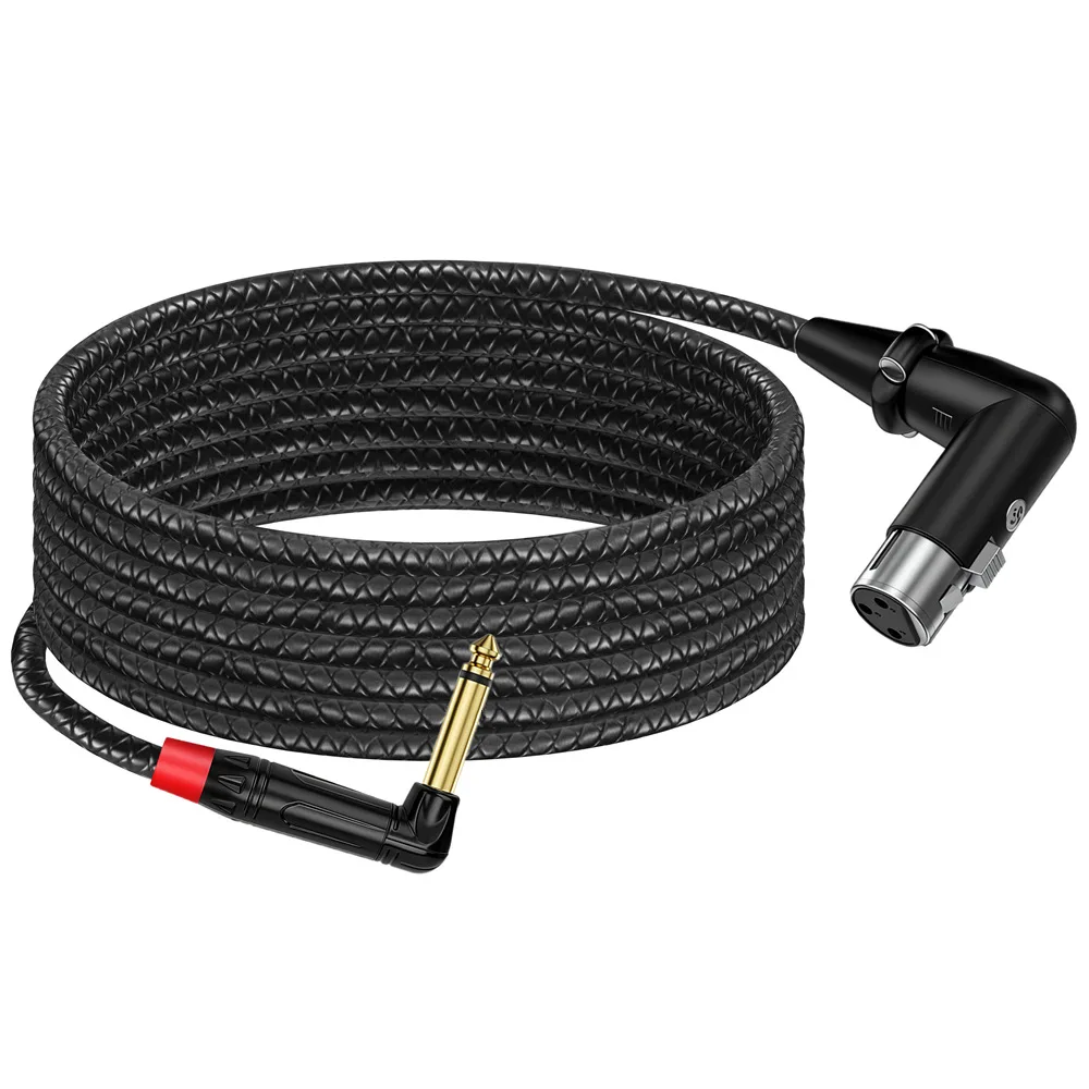 Kabel audio 6,35 mm TS Mono mę – Xlr To 6.35Mm Balanced Audio Cable Patch recenzja i cena