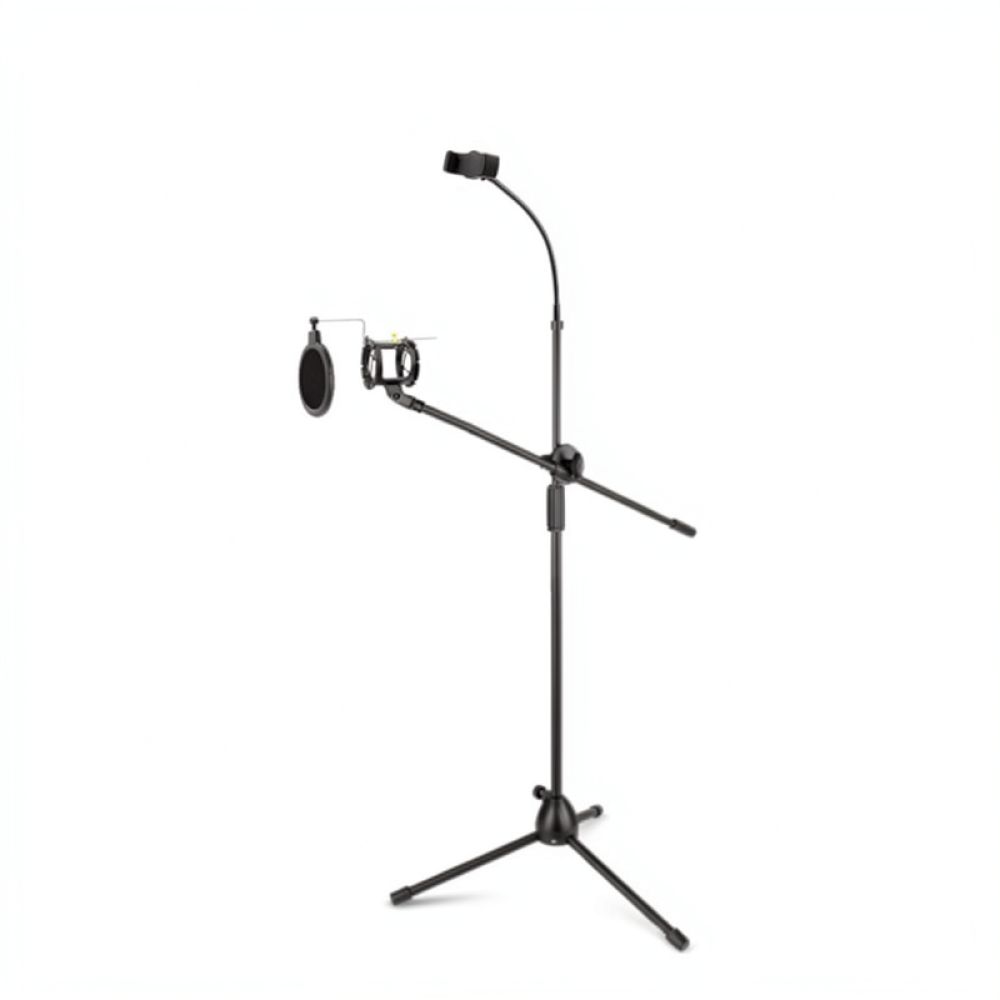 Regulowany statyw podłogowy do – Recording Studio Broadcast Boom Arm recenzja i cena
