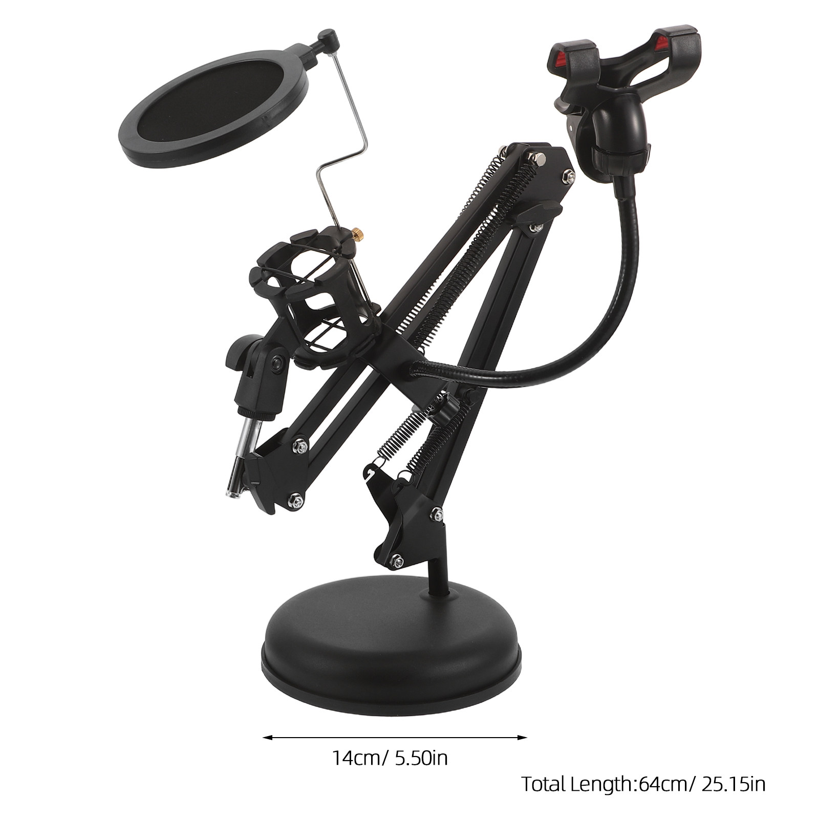 Regulowany statyw mikrofonowy  – Recording Studio Broadcast Boom Arm recenzja i cena