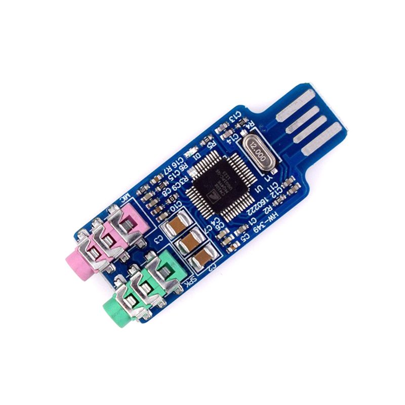 AA08-CM108 – dwuczęściowy modu – Usb Audio Interface 2 In 2 Out 24Bit recenzja i cena