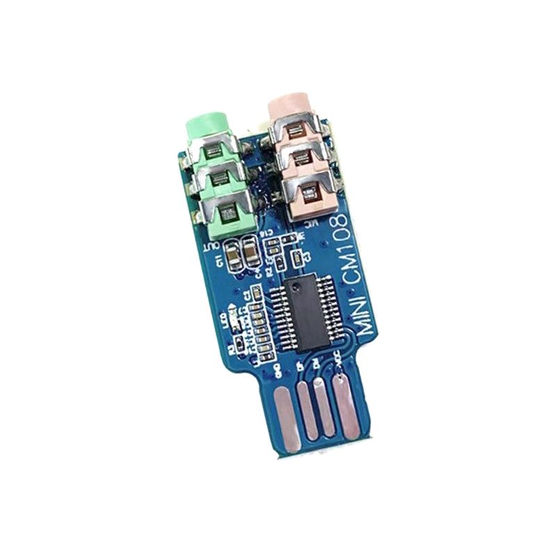 AA08-CM108 – dwuczęściowy modu – Usb Audio Interface 2 In 2 Out 24Bit recenzja i cena