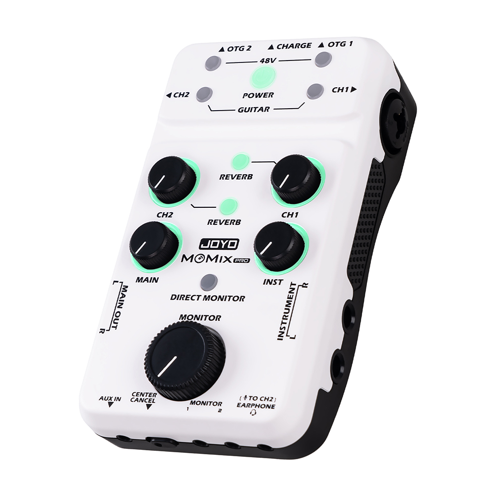 JOYO MOMIX PRO Interfejs Audio – Studio Audio Interface With 48V Phantom recenzja i cena