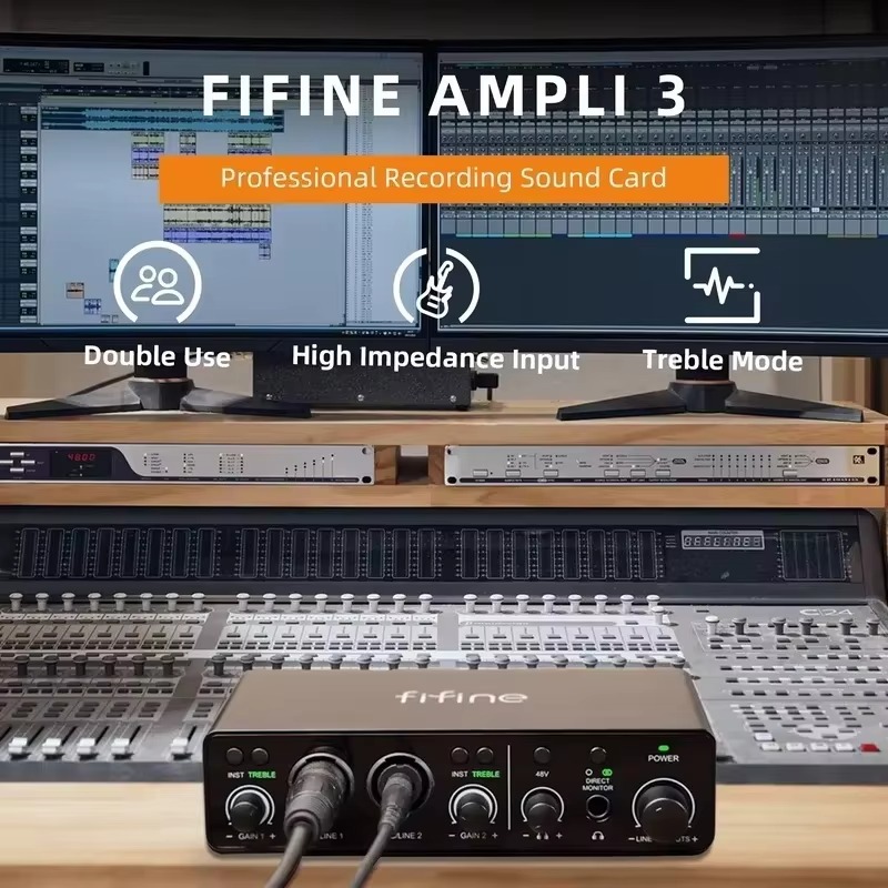 Interfejs audio Ampli3 Type C  – Usb Audio Interface 2 In 2 Out 24Bit recenzja i cena