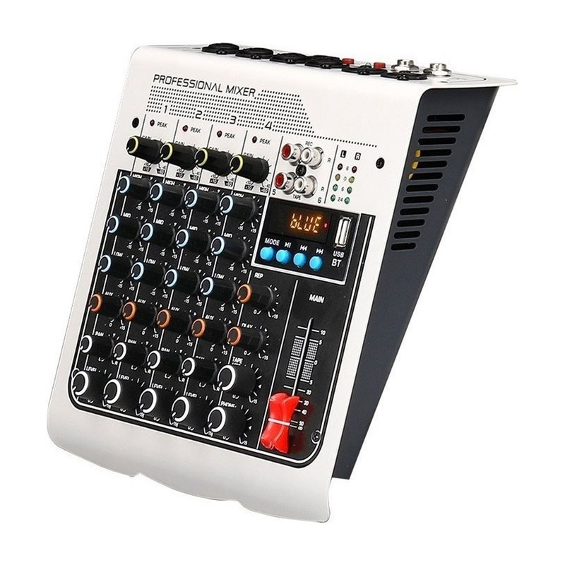 Mikser audio 4-kanałowy zasila – Studio Audio Interface With 48V Phantom recenzja i cena