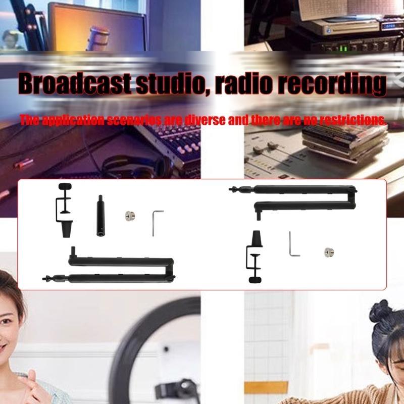 Regulowany metalowy mikrofon b – Recording Studio Broadcast Boom Arm recenzja i cena