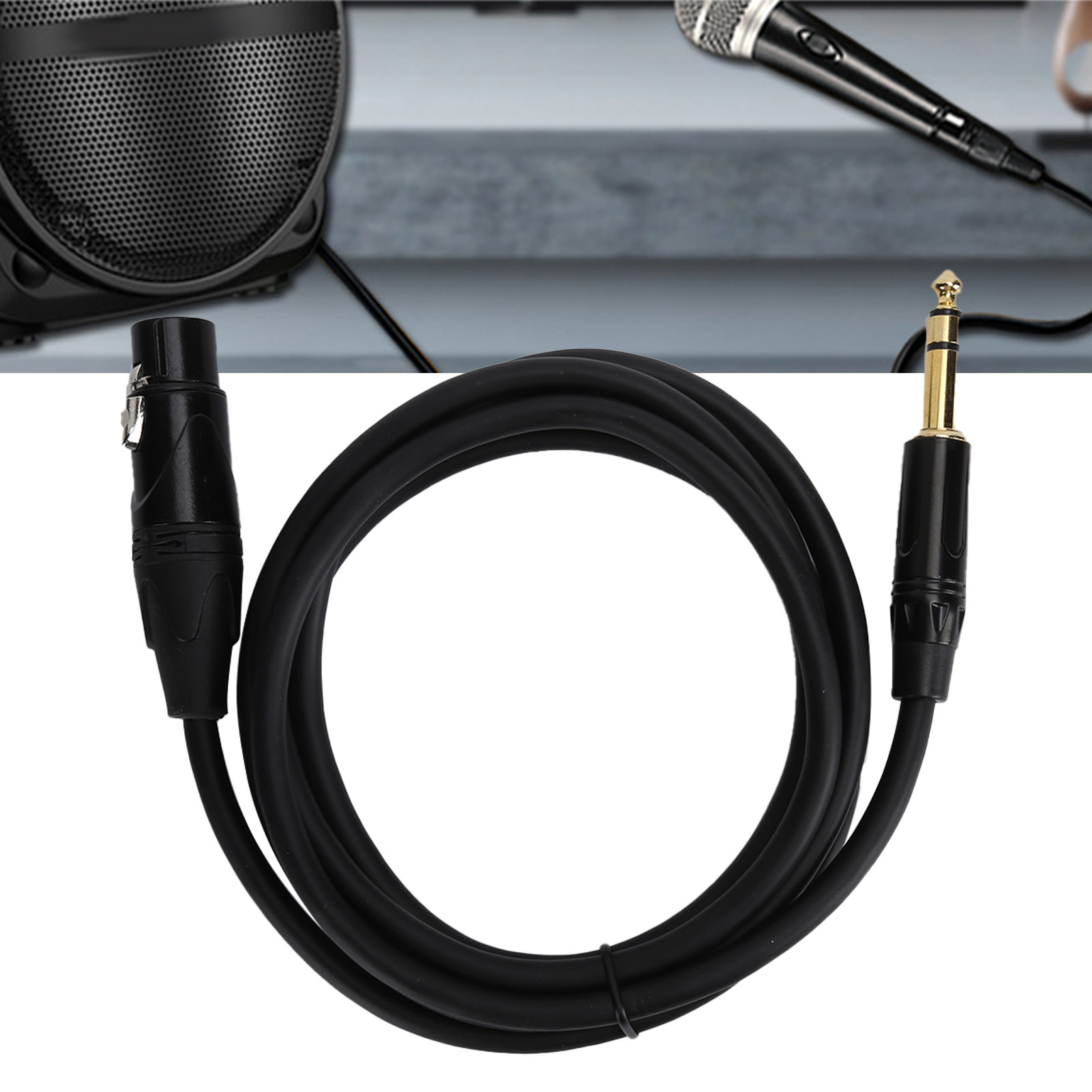 Kabel audio JORINDO XLR, żeńsk – Xlr To 6.35Mm Balanced Audio Cable Patch recenzja i cena